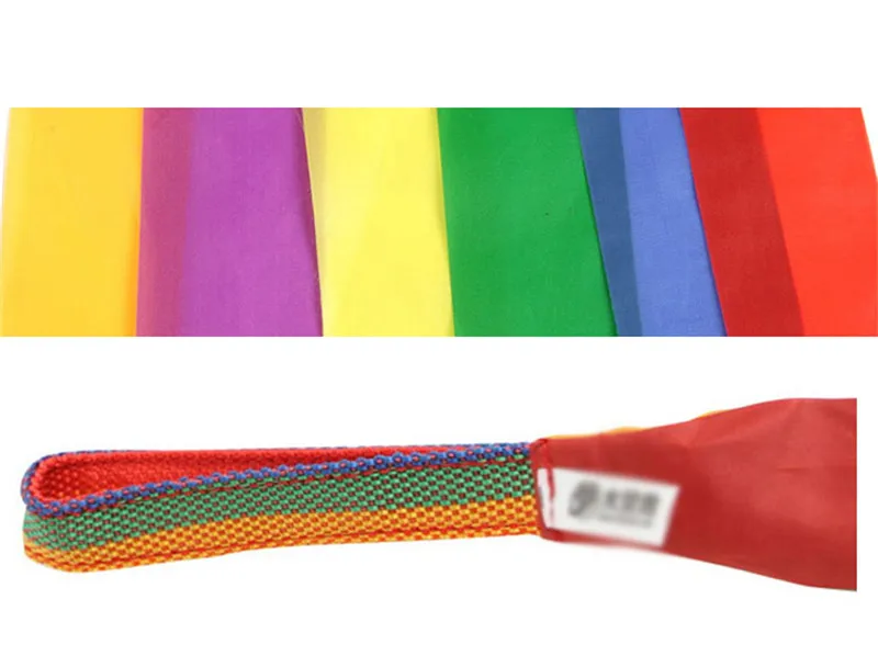 12 шт./лот художественная гимнастика ленты для танцев гимнастический тренажерный