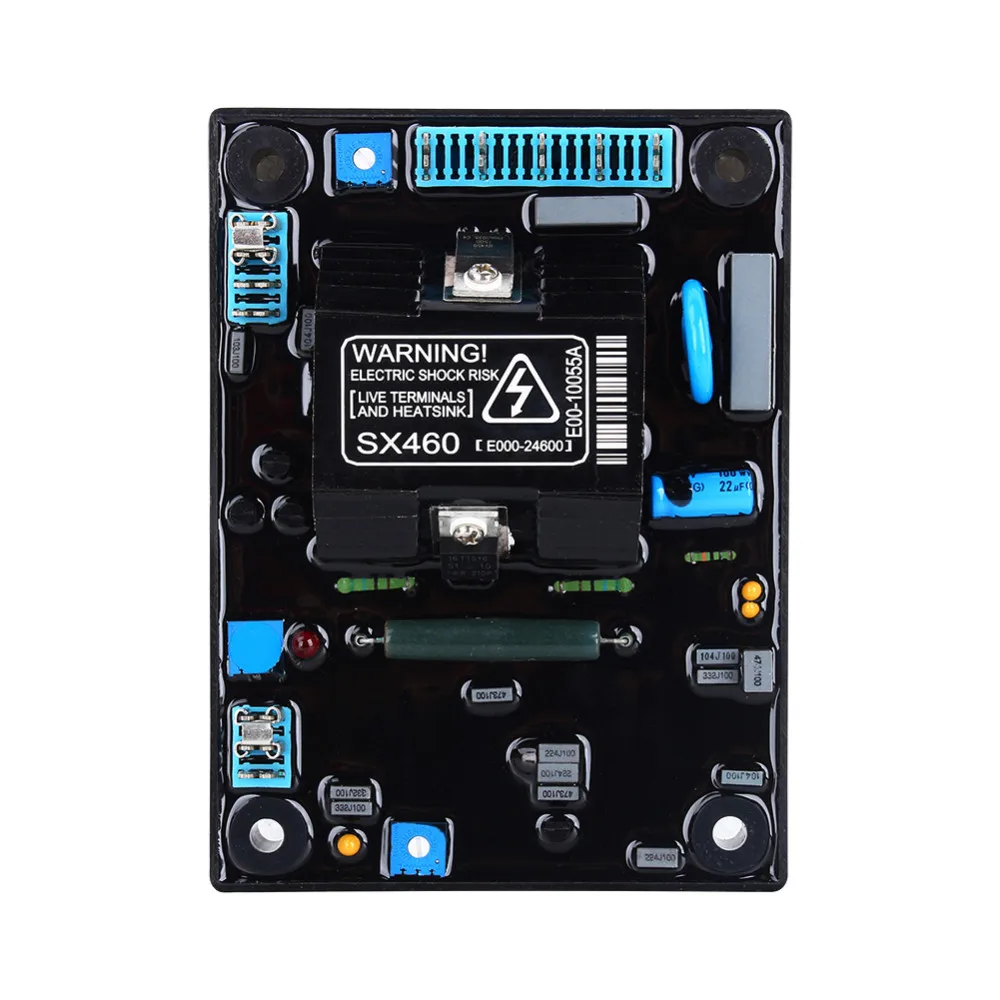 Генератор автоматический регулятор напряжения AVR SX460 дизельный генератор часть стабилизатор мощности для генератора