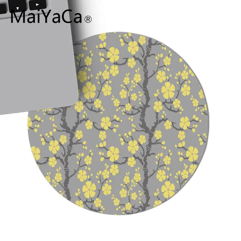 MaiYaCa Peach Blossom узор геймер скорость мыши розничная маленький резиновый коврик для мыши DIY ковер нескользящий коврик для мышки с аниме - Цвет: 22x22cm