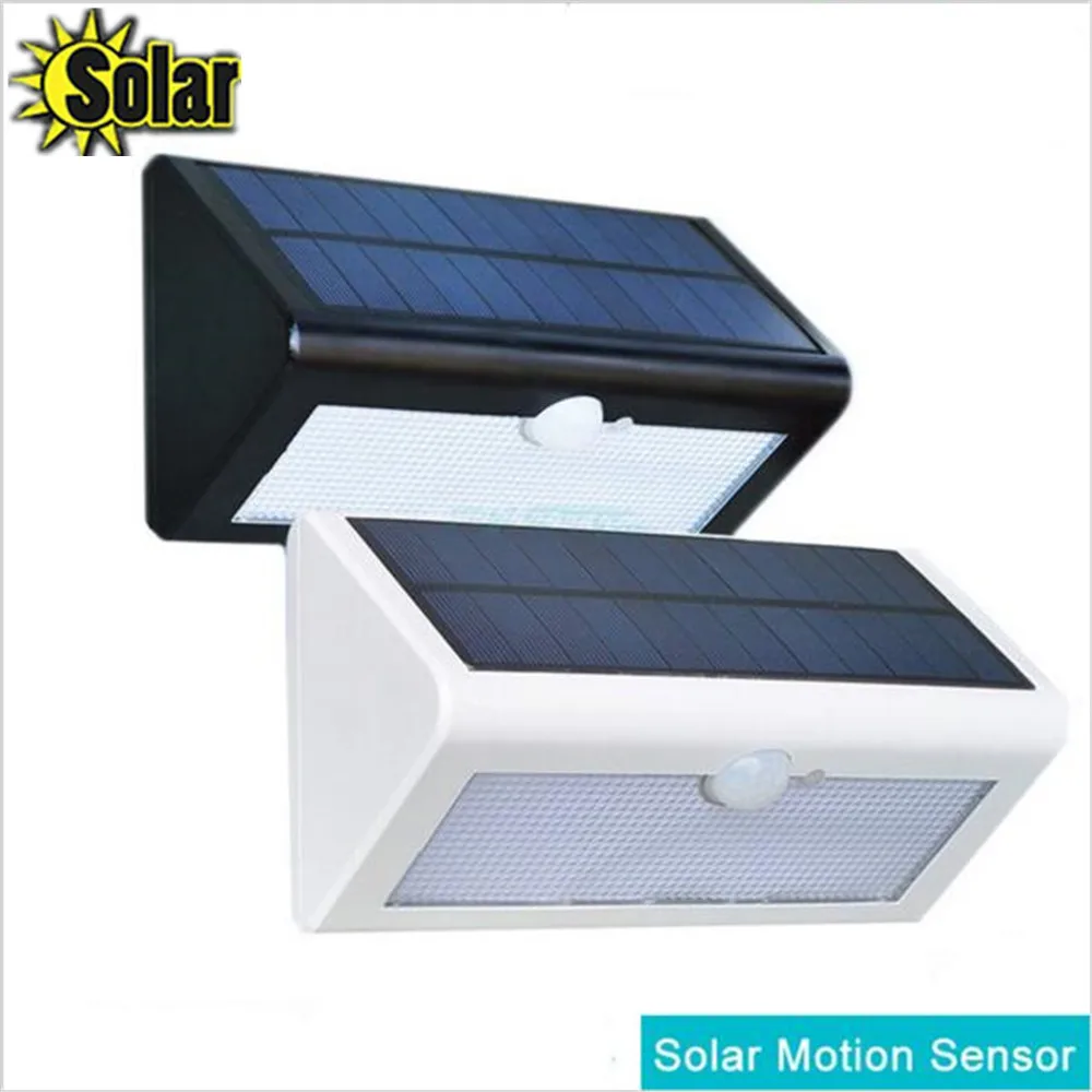 38LED Солнечный свет Открытый датчик движения настенный светильник