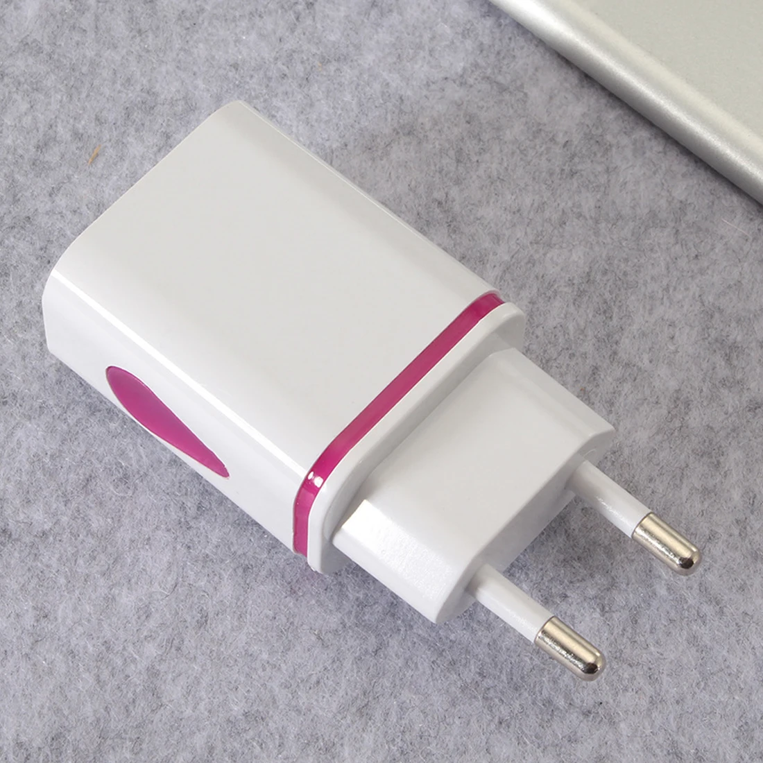 Зарядное устройство переменного тока для путешествий USB настенное зарядное устройство светодиодный двойной USB адаптер ЕС США штекер Быстрая зарядка настенный адаптер для телефона