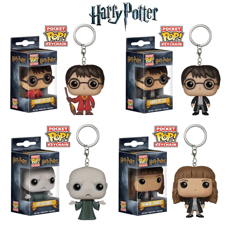 Funko POP Гарри Поттер Снейп, Гермиона брелок мини игрушка фигурка Аниме подарок коллекция игрушек