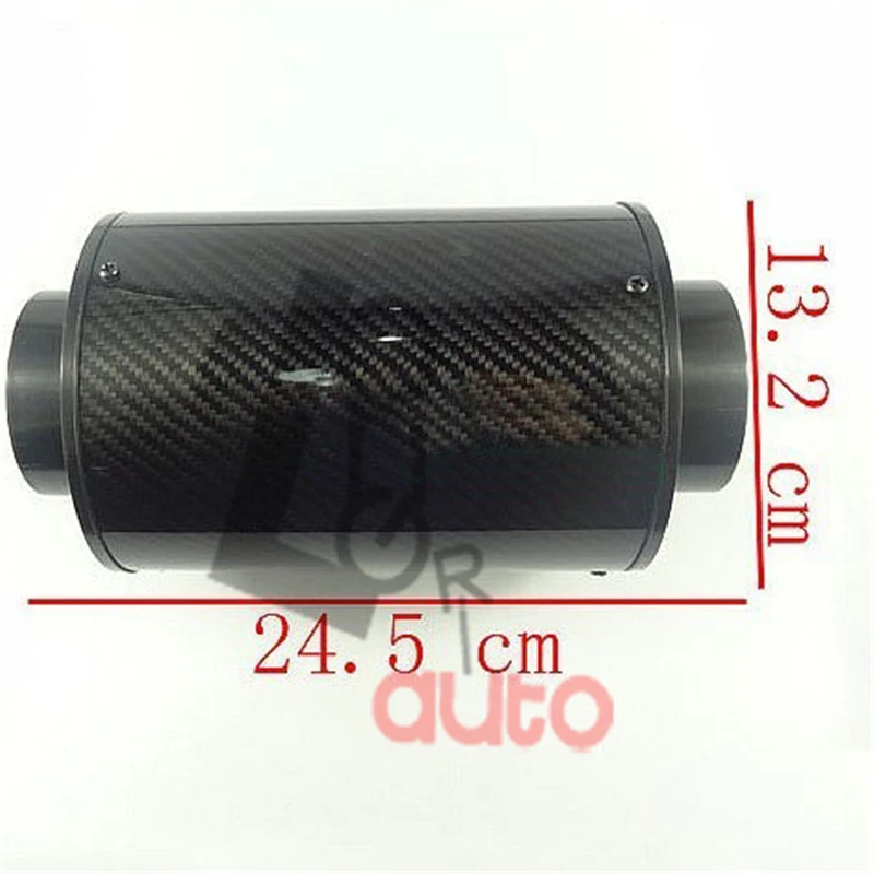 Автомобильный Стайлинг воздушный фильтр высокого потока из углеродного волокна