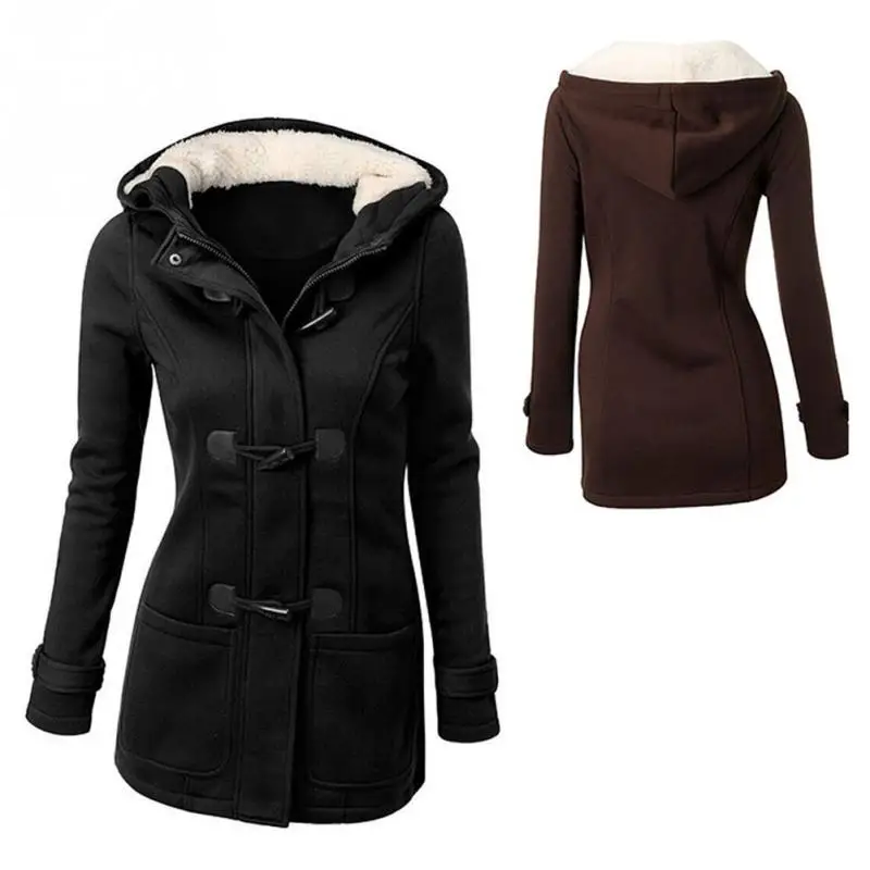 Зимнее пальто парки весна осень стандартная теплая Женская куртка с длинным