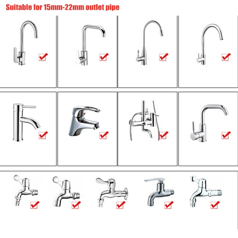 Вращающийся на 360 градусов кухонный кран аэратор фильтр для воды диффузор водосберегающий распылитель на кран соединитель для ванны крепление для крана