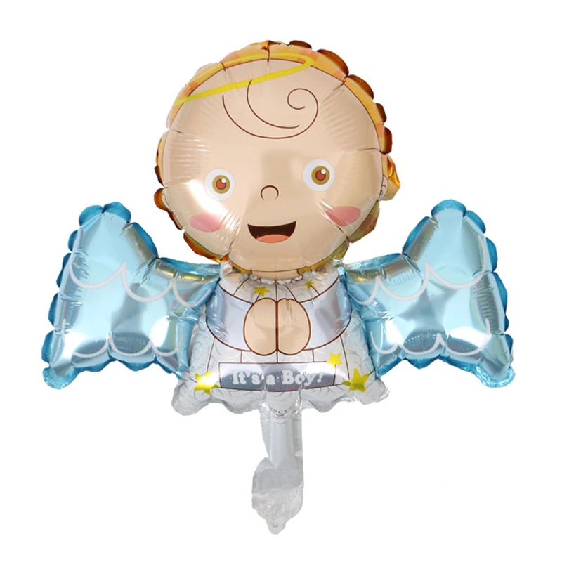50*26 см это мальчик девочка мультяшный Ангел Cherub фольгированный шар цифры