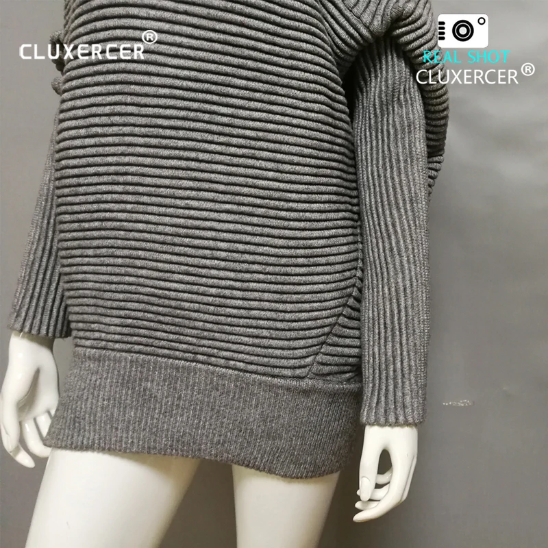 Свитер женский вязаный с рукавом летучая мышь | Женская одежда