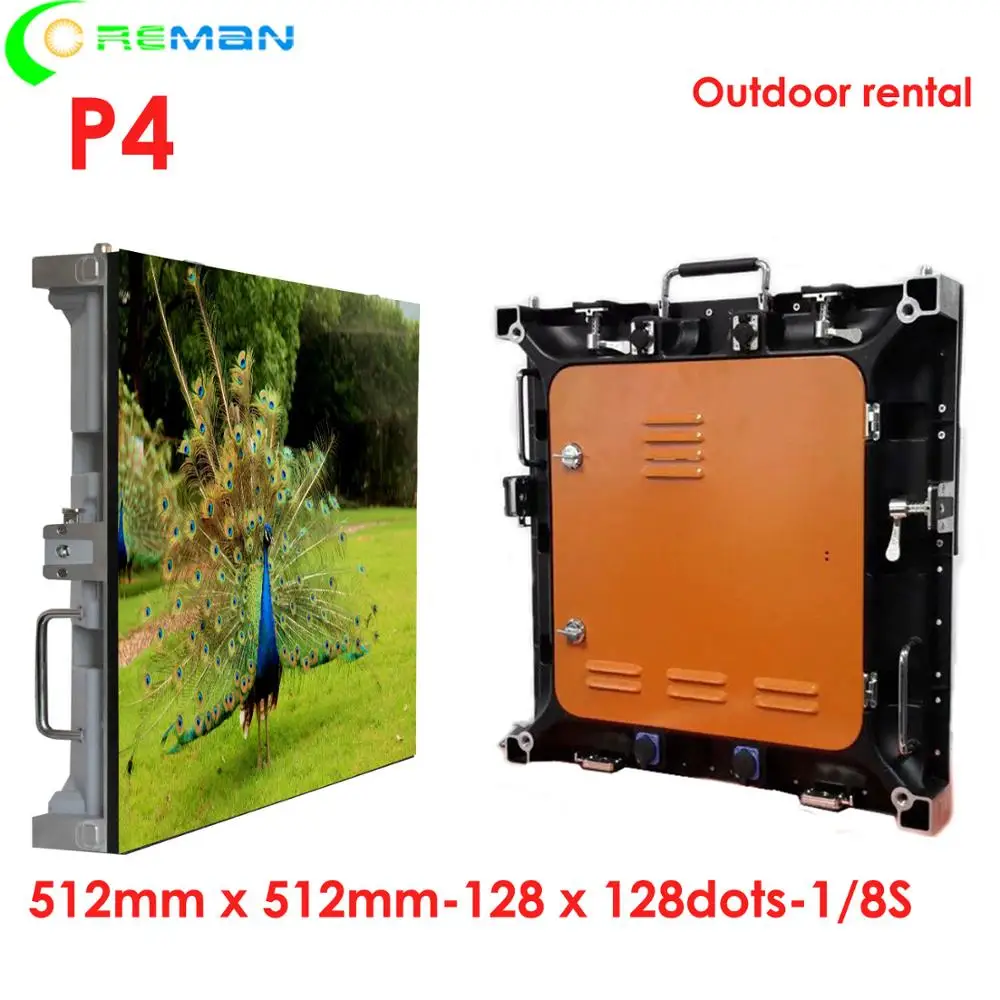 Наружный полноцветный водонепроницаемый светодиодный дисплей P4 P5 ультра тонкий
