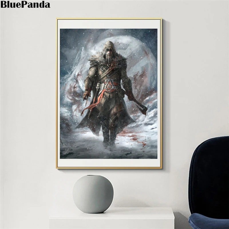 Assassinings Creed происхождение постер кодовое Королевство картины на холсте