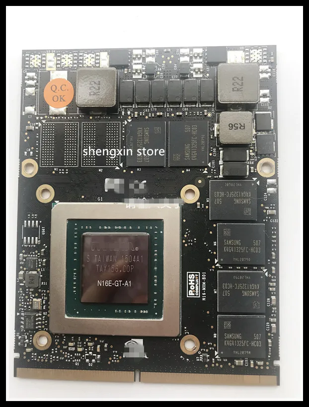 Новая Видеокарта GTX 970M GTX970M N16E GT A1 6 ГБ DDR5 для MSI Clevo HP DELL M15X M17X M18X R1 R2 R3|Карты видео- и