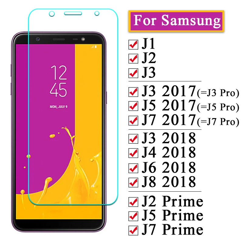 Screenprotector on the for samsung galaxy j4 j6 j8 2018 protectiva glass j1 j2 j3 j5 j7 prime pro 2017 j 1 2 4 6 7 8 4j samsyng | Мобильные