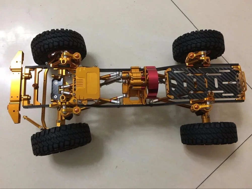 Высококачественный полностью металлический станок с ЧПУ SCX10 ROCK CRAWLER масштаб 1:10