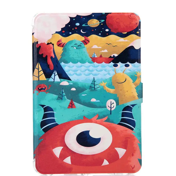 Для samsung Galaxy Tab A 8,0 T350 T355 SM-T350 SM-T355 чехол с красочным принтом тонкий умный флип-чехол с подставкой для планшета+ ручка