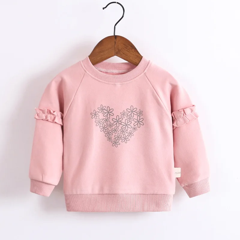 Толстовки для маленьких девочек коллекция 2019 года сезон весна осень детская