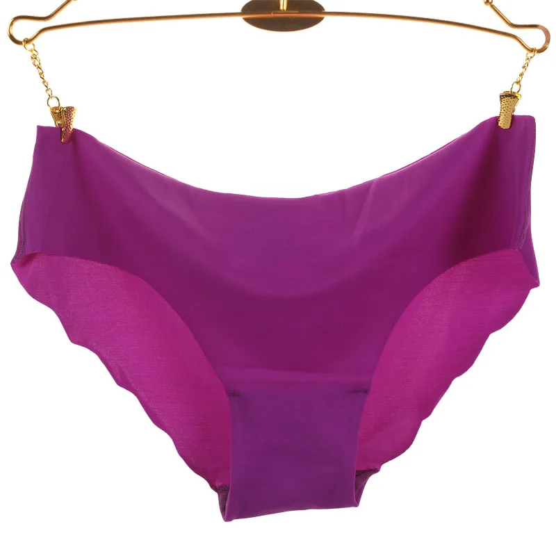 Лидер продаж брендовые блестящие ультратонкие удобные женские трусики без