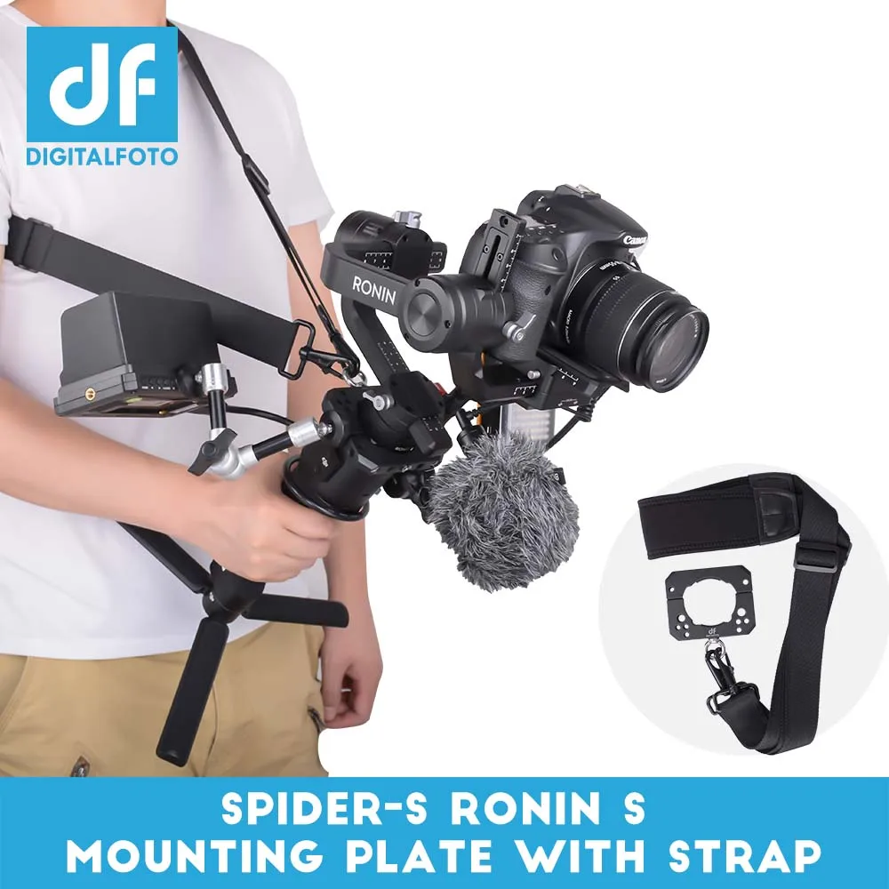 DIGITALFOTO DJI RONIN S аксессуары для Кардана ремень кольцо удлинитель адаптер Подключите Микрофон со светодиодами и монитором zhiyun