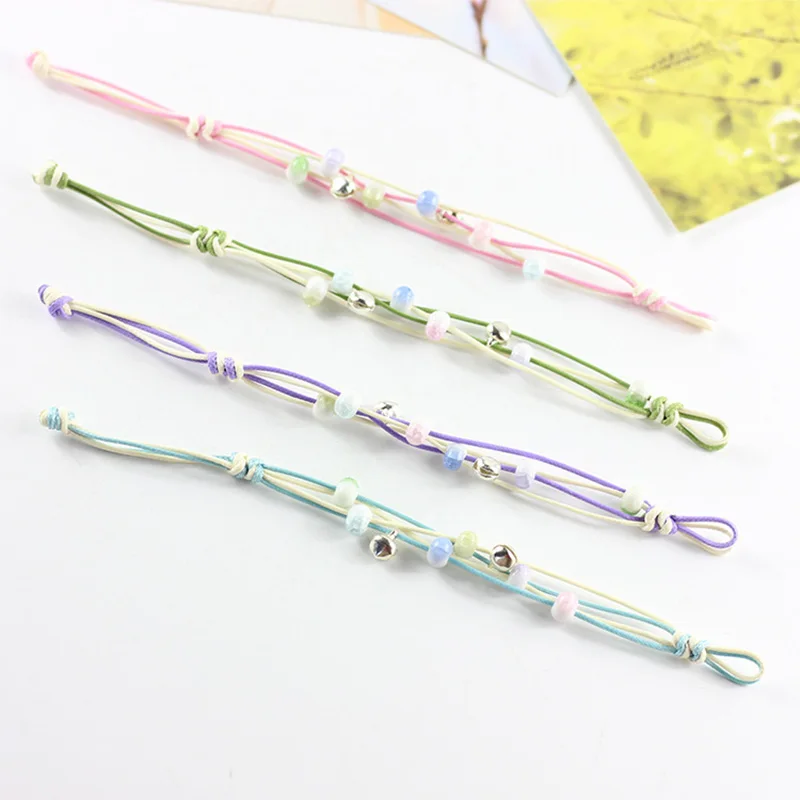 Многоуровневый браслет с шармами красочные керамические бусины регулируемые