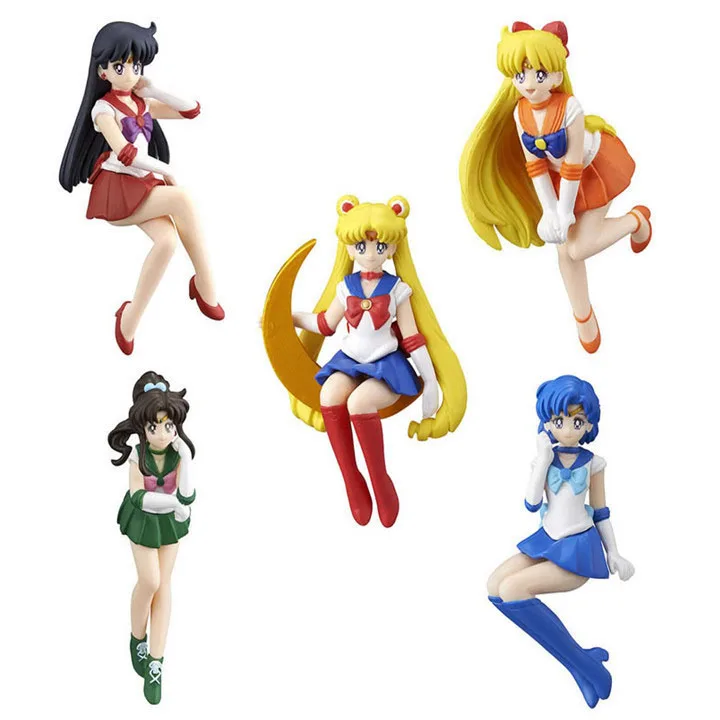 Фигурки героев мультфильма Сейлор Мун 5 шт./компл. 6 см|action figure|pvc action figuresailor moon |