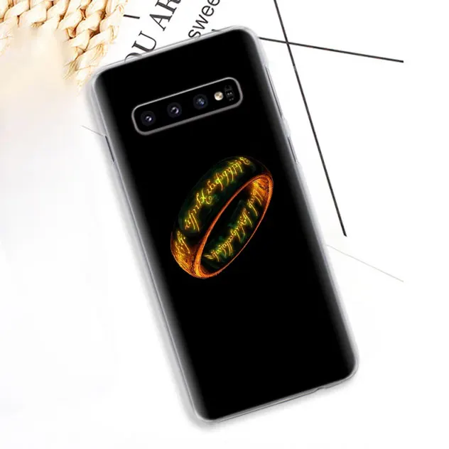 Властелин колец Хоббит телефонные чехлы для samsung Galaxy S10e S10 плюс S8 S9 плюс S6 S7 край A40 A50 A70 M20 чехол Coque - Цвет: 10