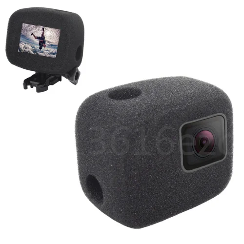 Поролоновая ветрозащитная накладка на лобовое стекло чехол губка для GoPro Hero 5 6 7