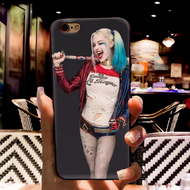 MaiYaca Харли Куинн самоубийцы Отряд Джокер Wink Coque чехол для телефона iphone 11 Pro 8 7 6 6S Plus X 5s SE XR