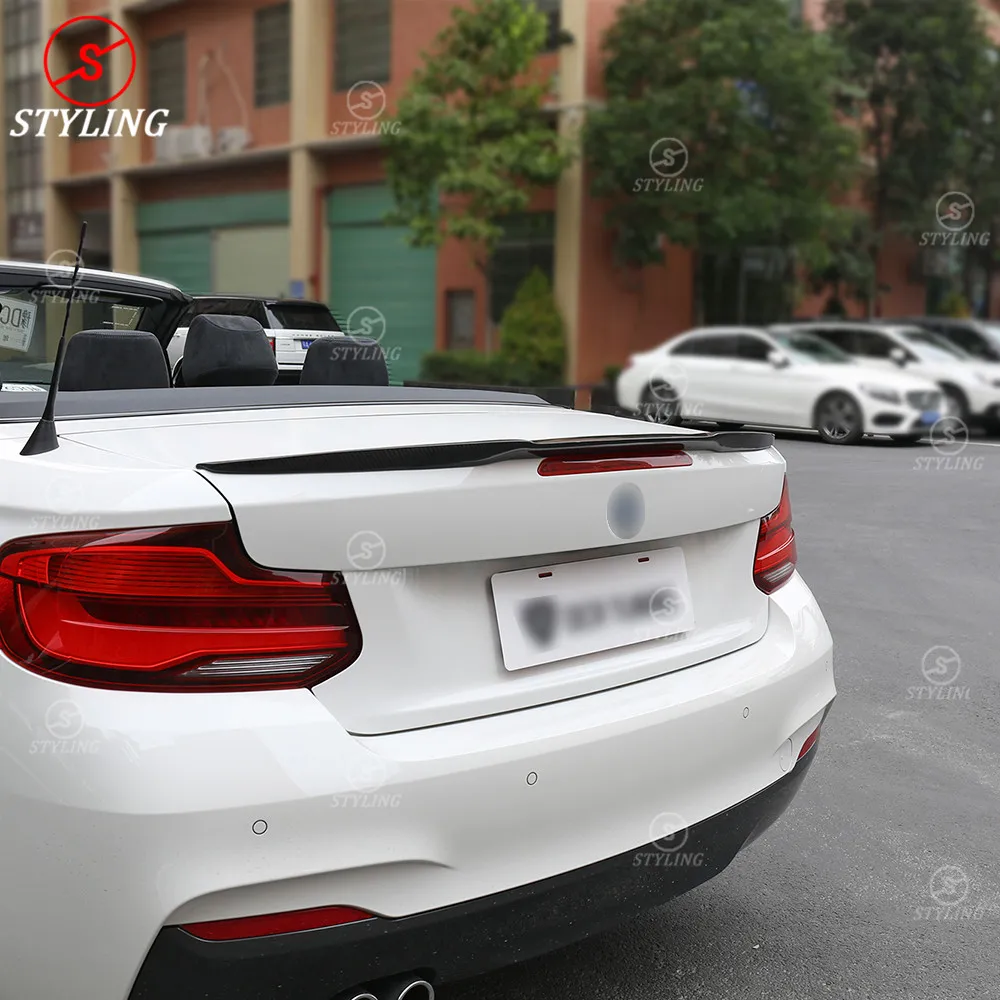 F22 Coupe спойлер заднего багажника крыла M4 Стиль для BMW M2 F87 228i M235i углеродный бампер