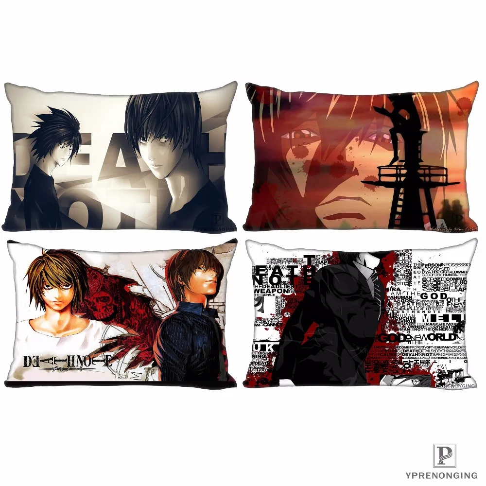 Best Custom Death Note наволочка молния на прямоугольную наволочку 35x45,40x60 см(одна сторона печати) 180516-02