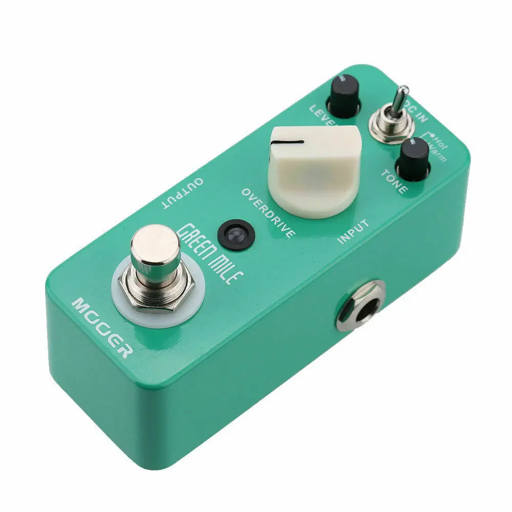 Mooer MOD1 зеленая микро Гитара педаль для создания эффектов мини Overdrive электрическая