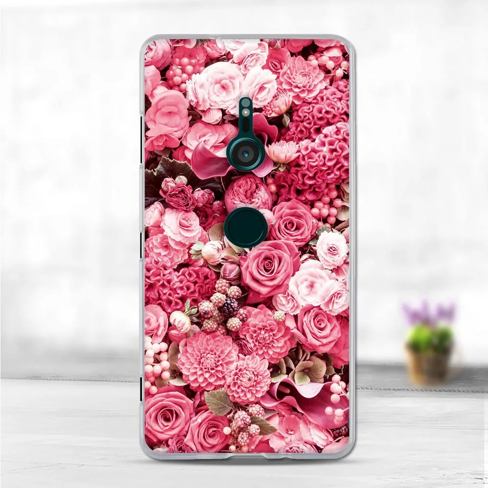 Чехол для Sony Xperia XZ3 чехол 6 0 дюйма мягкие силиконовые телефонные чехлы из ТПУ