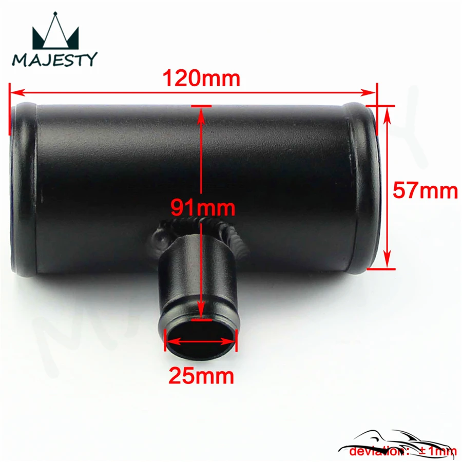 Алюминиевый Т образный шарнир для труб с наружным диаметром 2 25 дюйма и 57 мм