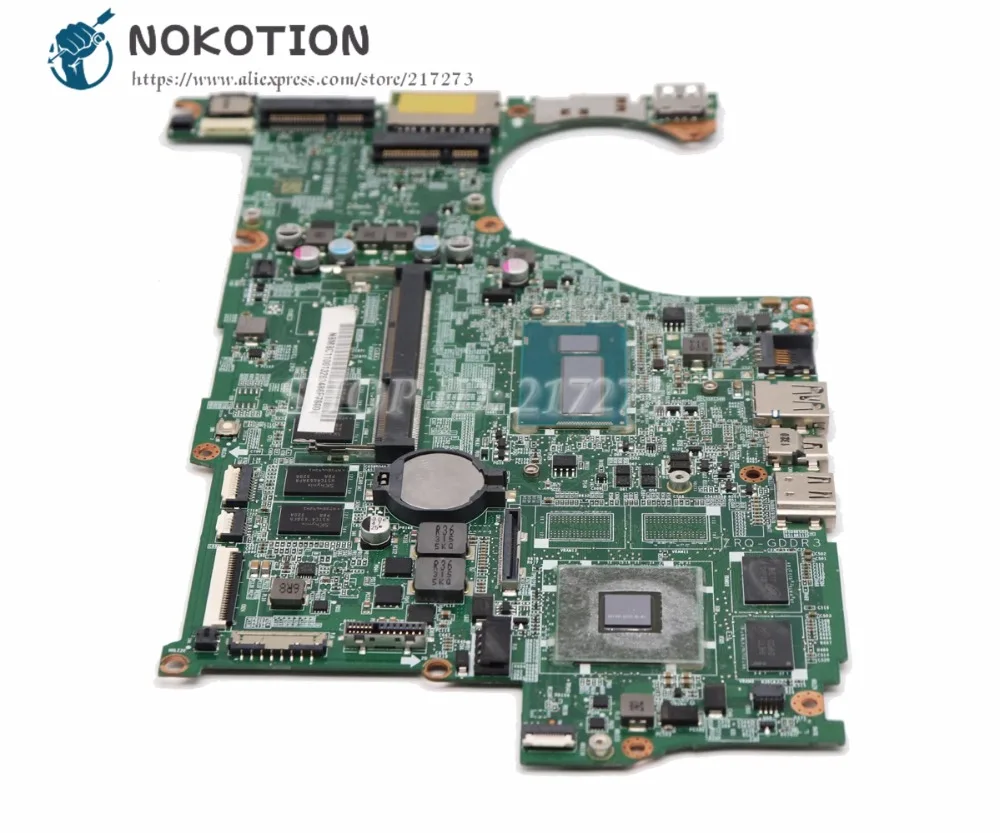 NOKOTION для Acer aspire V5 573 573G материнская плата ноутбука DAZRQMB18F0 NBMBC11001 SR16Q i3 4010U CPU GT720M