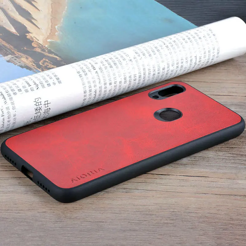 Чехол для xiaomi redmi note 7 pro роскошный винтажный кожаный чехол для телефона для xiaomi redmi note 7 Чехол funda чехол в деловом стиле