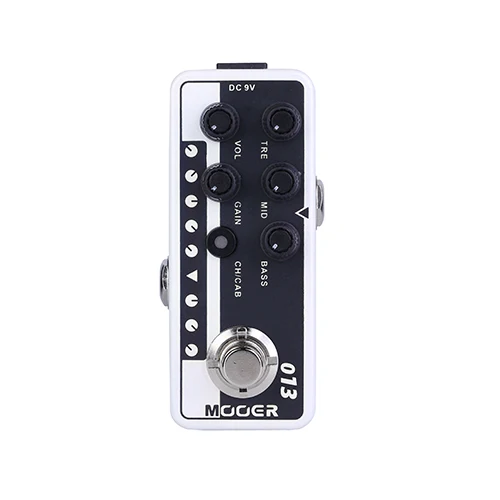 013 Matchbox Mooer микро предусилитель винтажный усилитель симулятор гитарных эффектов Педаль Marshall MESA VOX усилитель ToneKing AMP симулятор - Цвет: 013 Matchbox