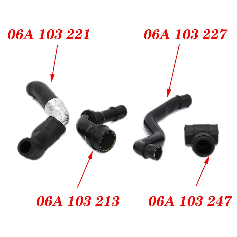 06A103221 комплект Сапун картера двигателя для VW Jetta Golf MK4 Passat Audi A3 A4 A6 TT Seat Leon Skoda Superb 1,8 T
