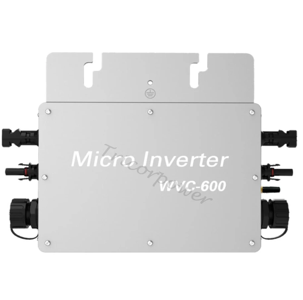 Водонепроницаемые сетевой Солнечная Micro Инвертор 600 Вт DC 22-50 В к AC 110 В или 220 В 50/60 Гц MPPT чистая синусоида солнечный сетевой инвертор