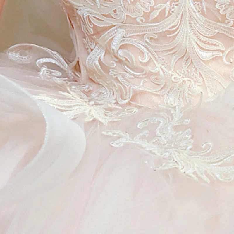 Свадебное платье белое кружевное невесты свадебное длинное vestido de noiva TS485