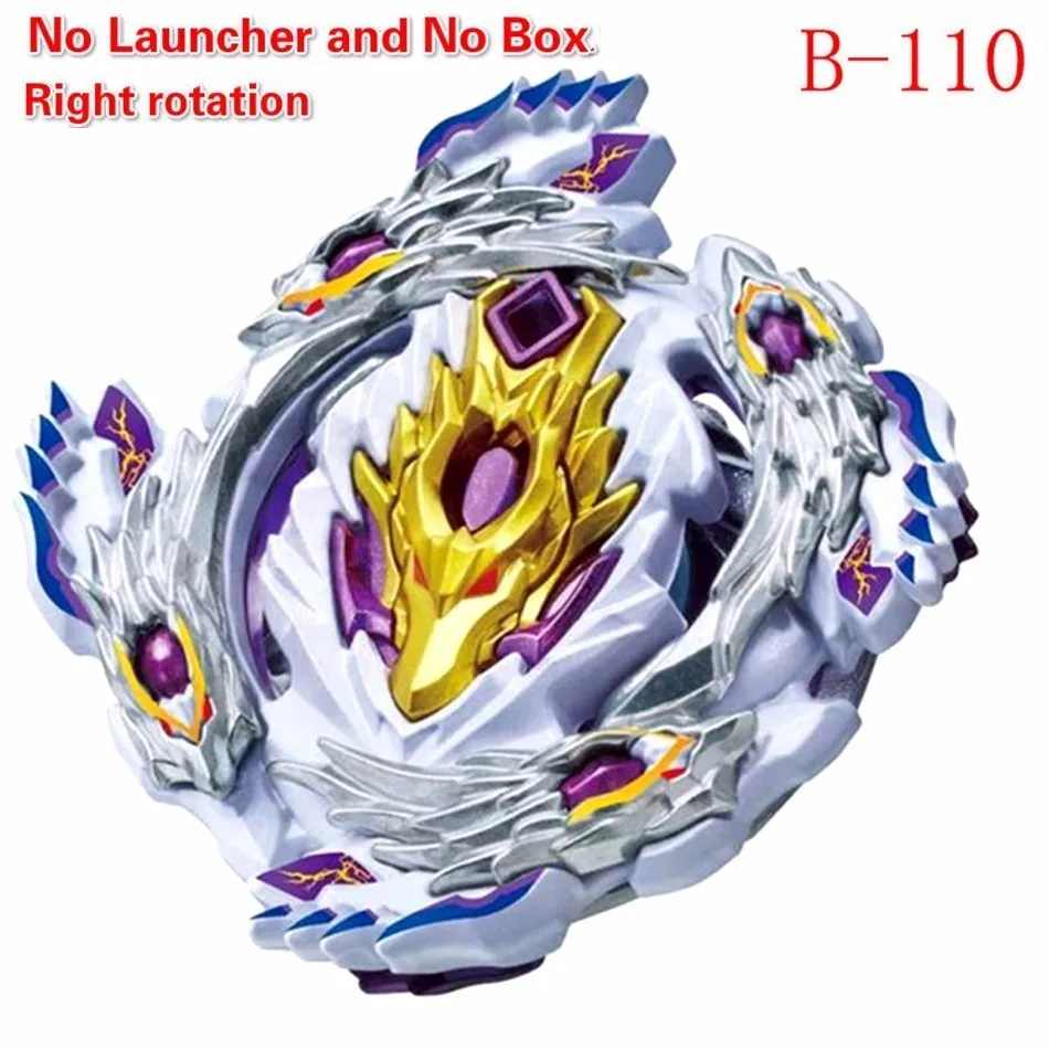 B110-NO Launcher Горячий стиль Bey Bay Burst игрушки Арена без пускового устройства и Коробки Лезвия Металл Fusion Бог спиннинг Топ лезвия игрушки - Цвет: B110-NO Launcher