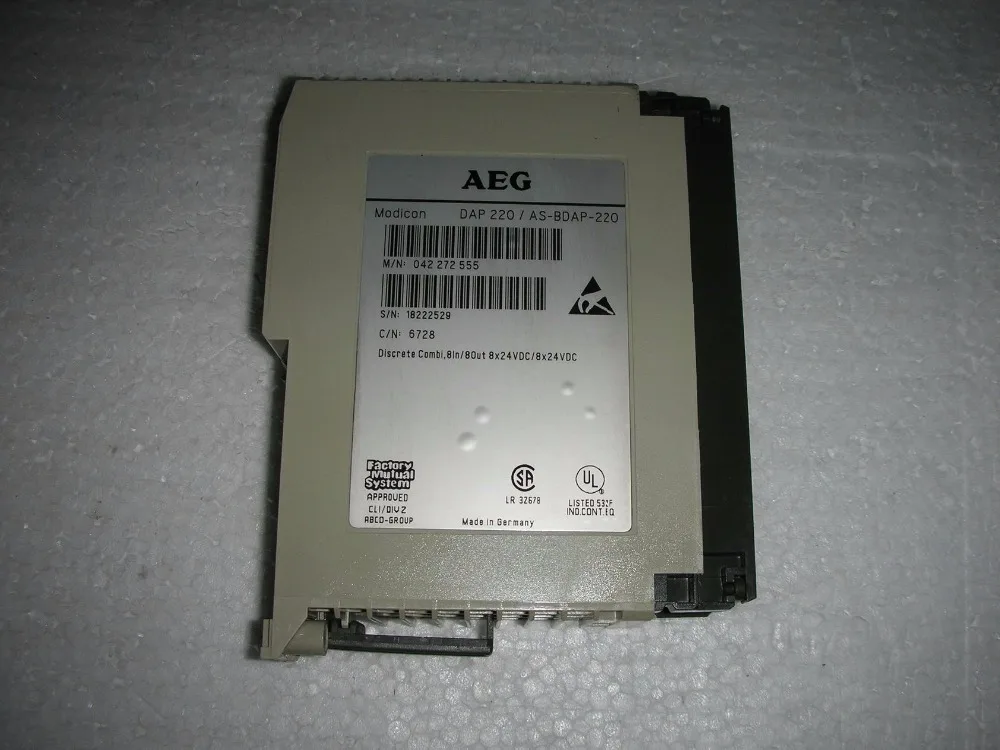 1 шт. б/у Modicon TSX Compact AS BDAP 220|Производство электроэнергии| |
