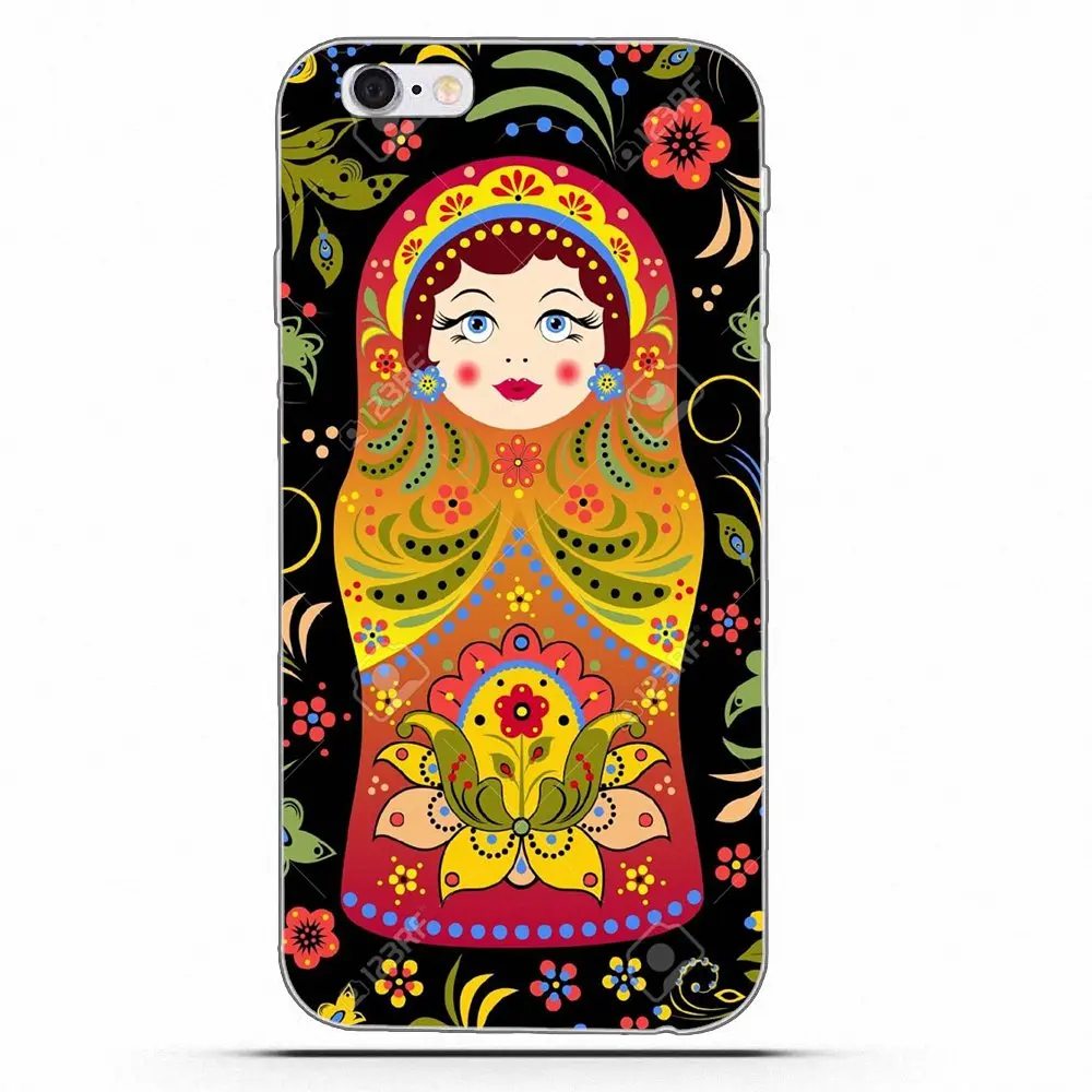 Для Apple iPhone X 4 4S 5 5C 5S SE 6 6S 7 8 Plus Мягкий протектор прекрасный мультфильм русские