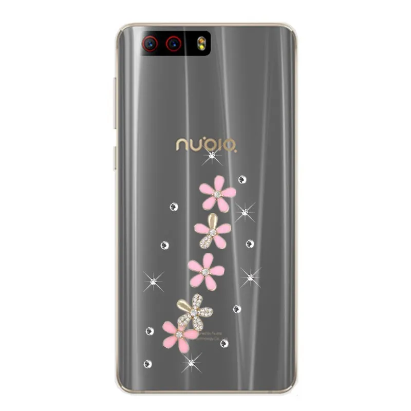 Nubia Z17 mini s 3D чехол со стразами для ZTE N3 N2 M2 lite N1 Axon 7s 7 Max min coque |