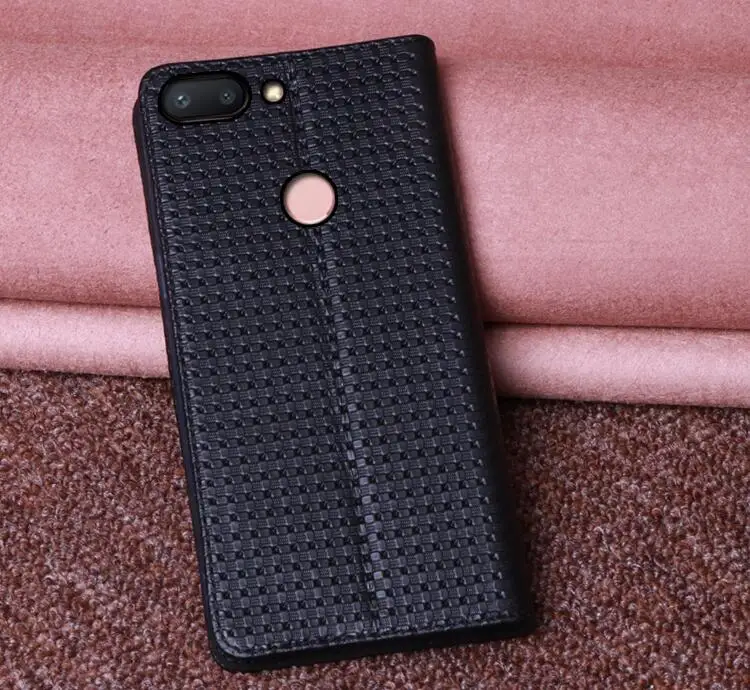 Роскошный кожаный чехол Nefeilike для Xiaomi Redmi 6 книжка с подставкой 6|Чехлы-книжки| |