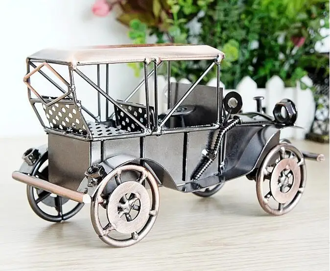 Ручной работы 20x8 5x10 5 см классических автомобилей Ford 1924 сплав металлическое