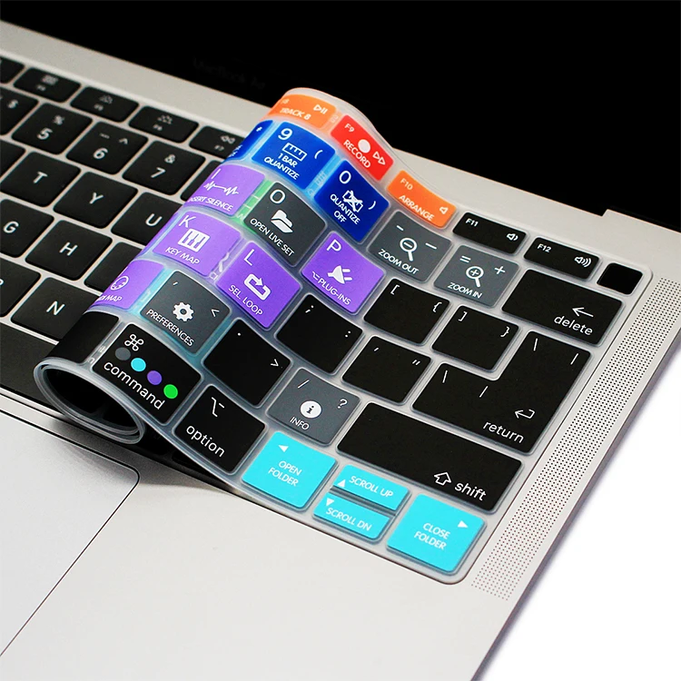 A1932 Ableton Live Hotkey силиконовый чехол для клавиатуры ноутбука MacBook Air 13 "2018 2019 выпуск A