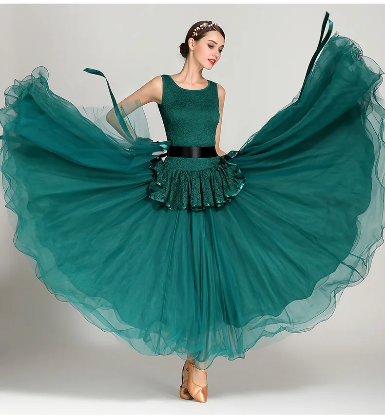 women ballroom waltz dress rumba standard smooth dance dresses Standard social dress Ballroom dance competition dress for woman