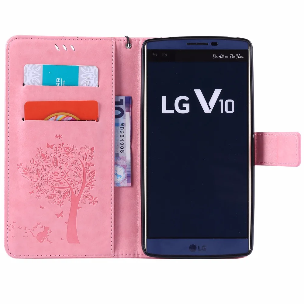ARYIKUM Роскошный чехол из искусственной кожи для мобильного телефона чехлы LG V10 H900
