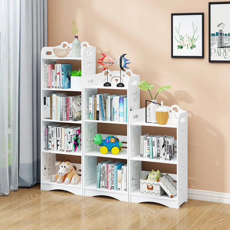 Книжный шкаф простой книжный Современная полка Студенческая комбинация для