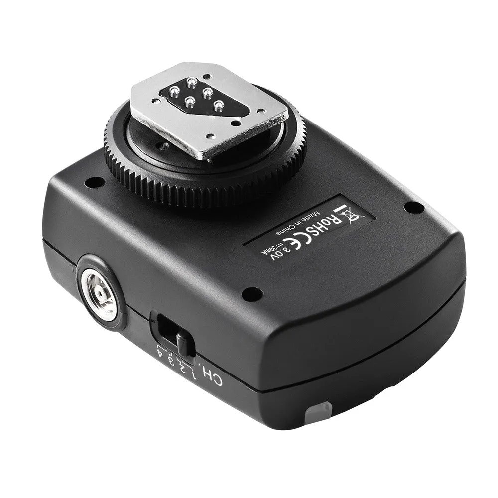 Viltrox FC-240 Беспроводной студийный стробоскоп вспышка триггер камера Пульт+ 2 приемника для Canon 7D Mark II 6D 5D II III 1D 50D 40D DSLR