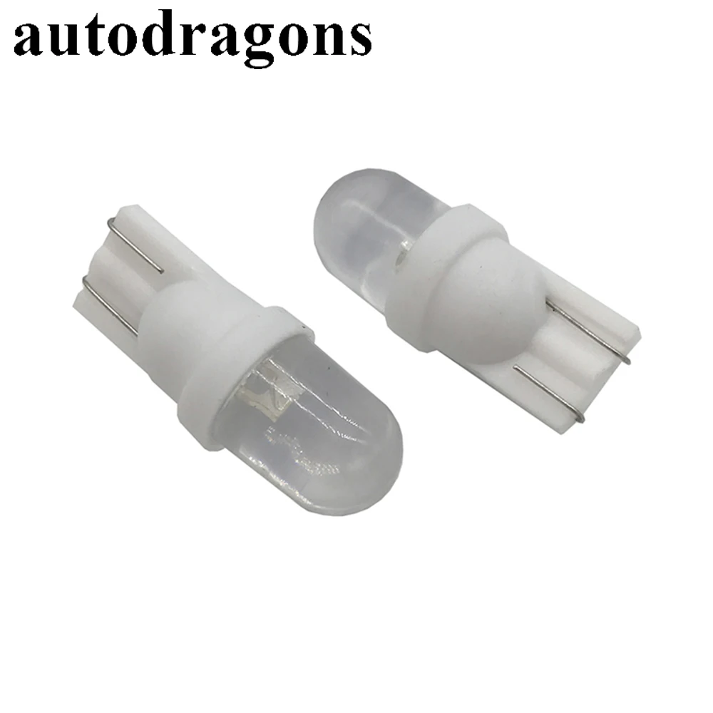 Светодиодные лампы autodragons 20 шт. цветные синие янтарные красные теплые холодный