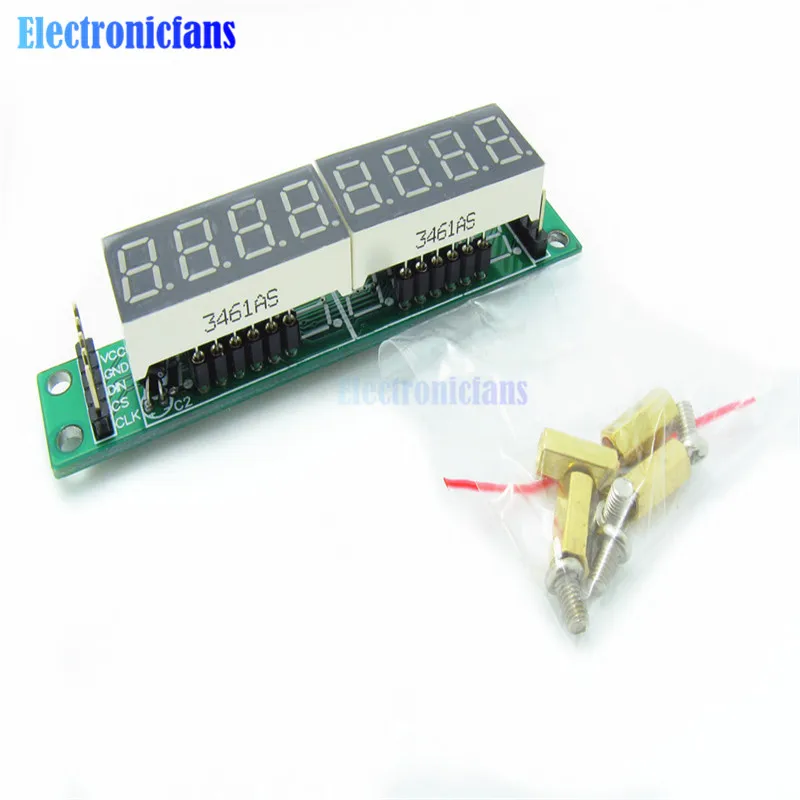 MAX7219 РГС 8-цифры цифровой трубки Дисплей Управление модуль красный для Arduino |
