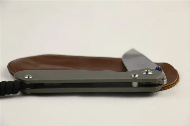 Тепла Sebenza 25 складной Ножи для шашлыков Тактический D2 лезвие TC4 Титан ручкой